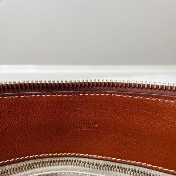 Chloé Edith Medium Cashmere Fringe Tote Bag - Picture 13 of 16